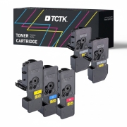Multipack (5) Toner CMYK (Cyan Magenta Gelb Schwarz) Kompatibel mit Kyocera ECOSYS - Ersetzt TK-5240C (1T02R7CNL0)
